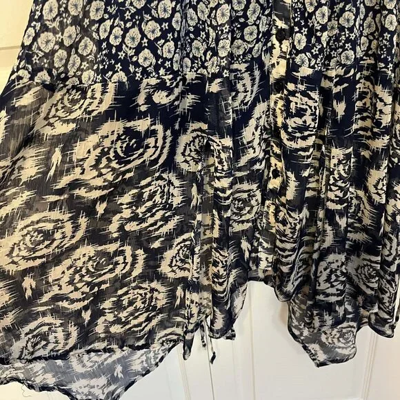 Patterned Handkerchief Dress - Picture 2 of 5